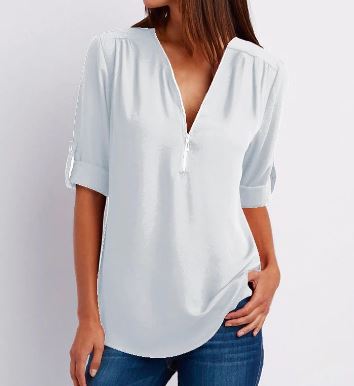 Livia | Bluse mit Atembarem Material und Elegantem Design für Frauen