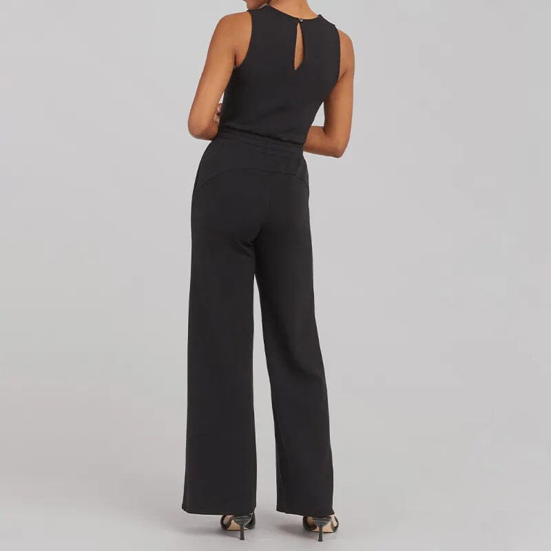 Luna | Ärmelloser Jumpsuit mit Luftigem Stoff und Individueller Passform für Damen