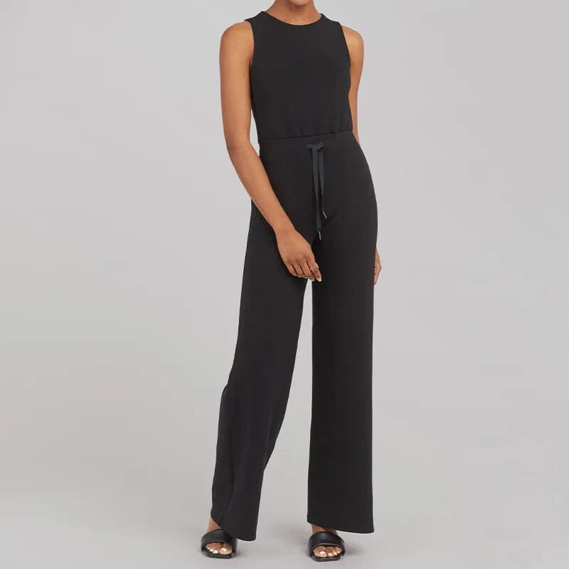 Luna | Ärmelloser Jumpsuit mit Luftigem Stoff und Individueller Passform für Damen