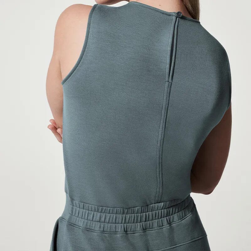 Luna | Ärmelloser Jumpsuit mit Luftigem Stoff und Individueller Passform für Damen