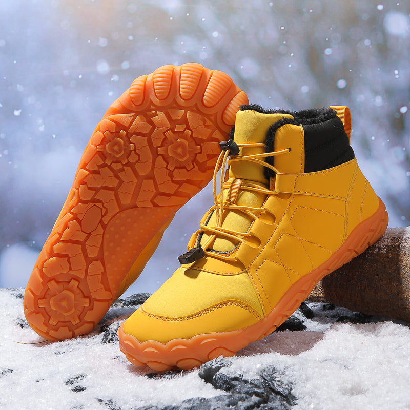 Lumos | Winter Barfußschuhe mit Hochwertiger Thermo-Fütterung und Rutschfester Sohle für Herren