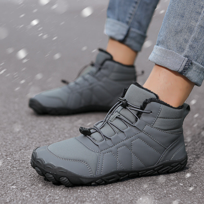 Lumos | Winter Barfußschuhe mit Hochwertiger Thermo-Fütterung und Rutschfester Sohle für Herren