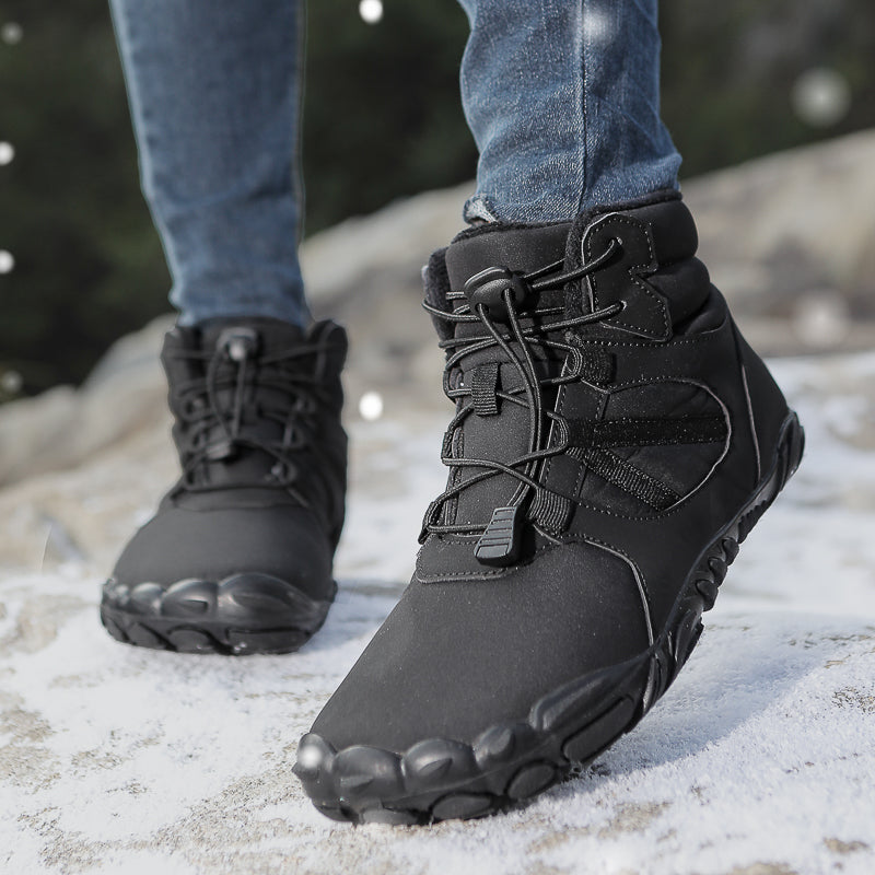 Luzia | Barfußschuhe mit Rutschfester Sohle und Thermo-Fütterung für den Winter