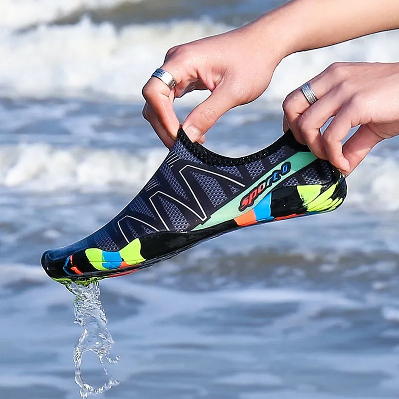 AquaVibe | Unisex-Strandschuhe mit Schnelltrocknender Technologie und Hohem Tragekomfort für Wasseraktivitäten