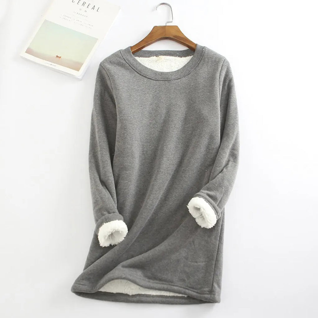 Liora | Pullover mit Bequemem Fleece und Lässigem Design für Damen