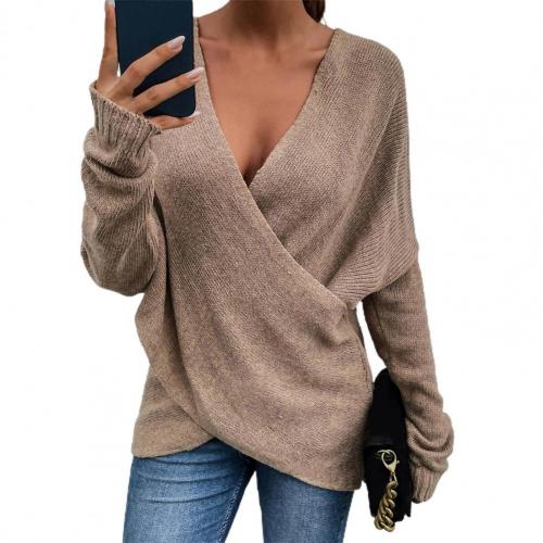 Livia | Pullover mit Lässigem Schnitt und Tiefem V-Ausschnitt für Damen