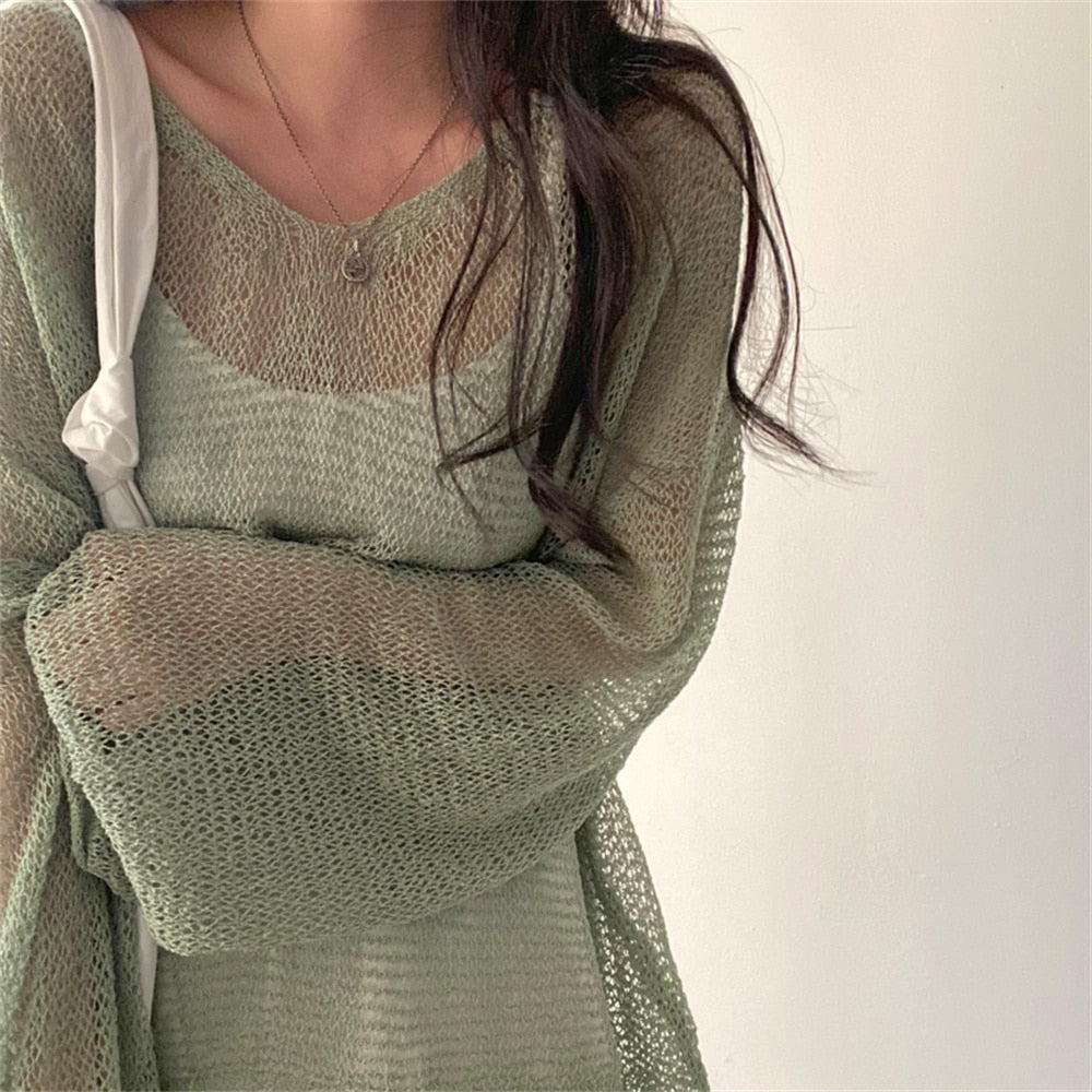 Liora | Strickpullover mit Kunstvollen Durchbruchmustern für Damen