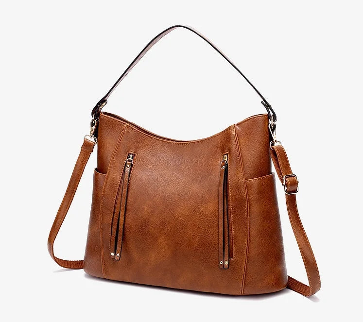 Liora | Vintage Tasche mit Eleganter Verarbeitung und Großzügigem Stauraum für Damen