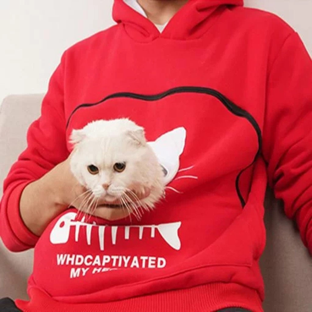 Luna | Hoodie mit Kuschelfutter und Stilvollem Design für Katzenliebhaber