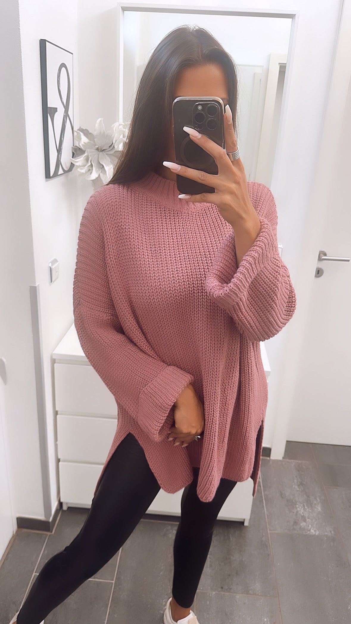 Luna | Strickpullover mit Luftigem Schnitt und Stylischen Schlitzen für Damen