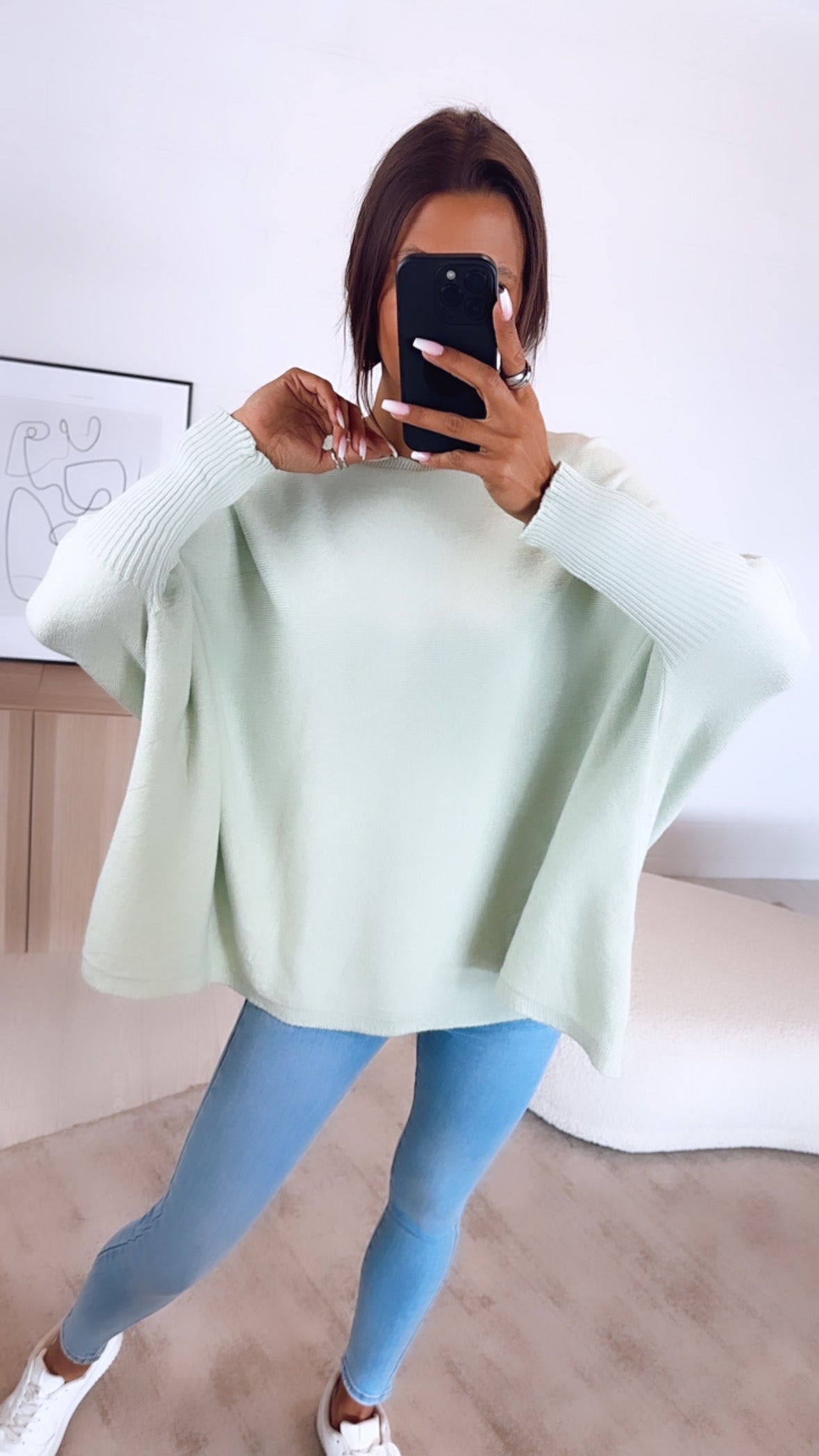 Aurelia | Pullover mit Fledermausärmeln und extrem weichem Material für Damen