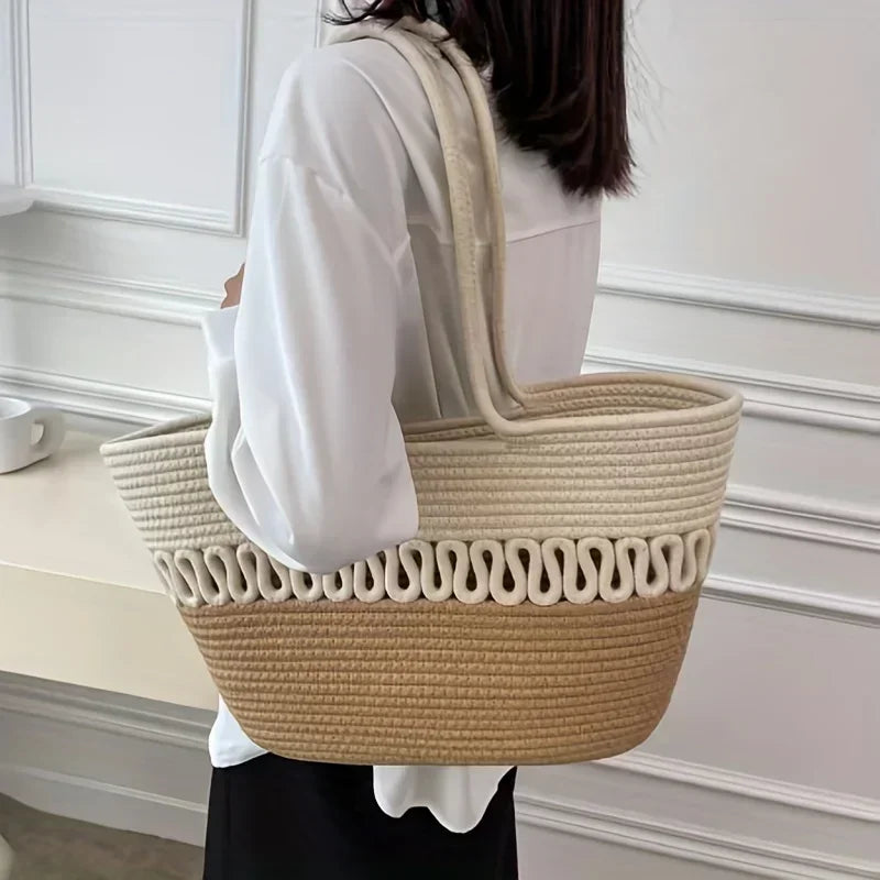 Amara | Schultertasche mit großer Kapazität und umweltfreundlichem Design für Damen