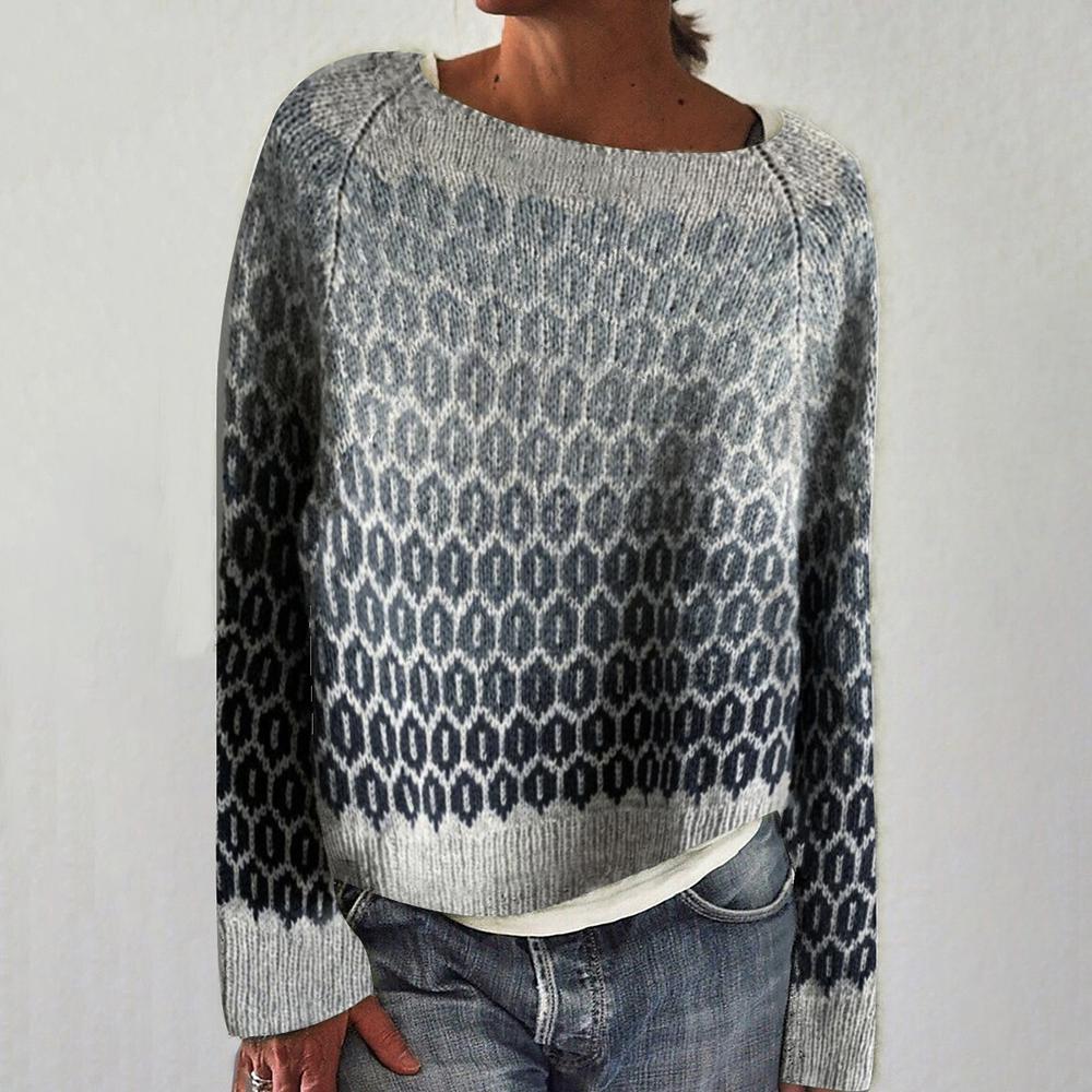 Nora | Pullover mit Elegantem Vintage-Design und Hochwertiger Baumwolle für Frauen