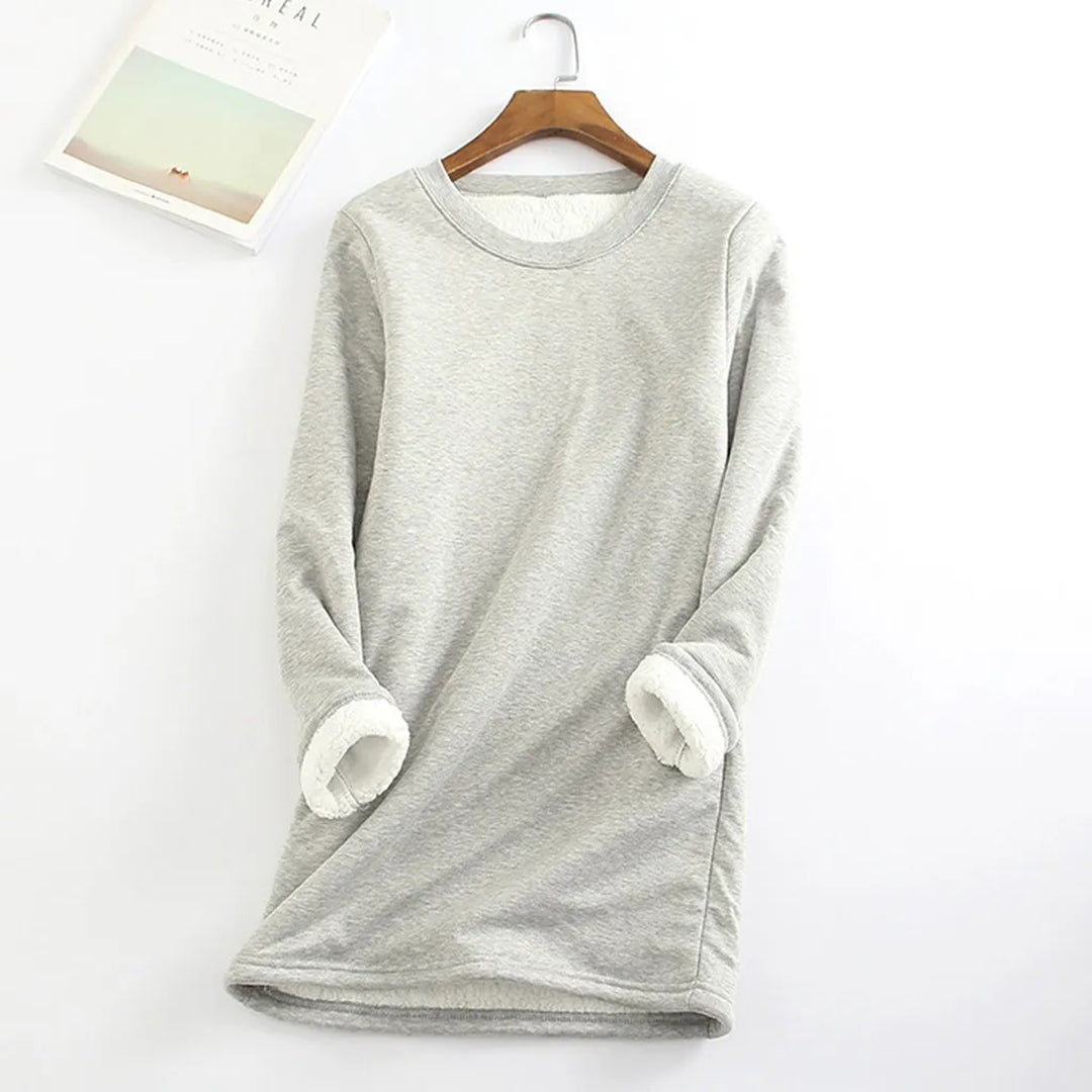 Liora | Pullover mit Bequemem Fleece und Lässigem Design für Damen