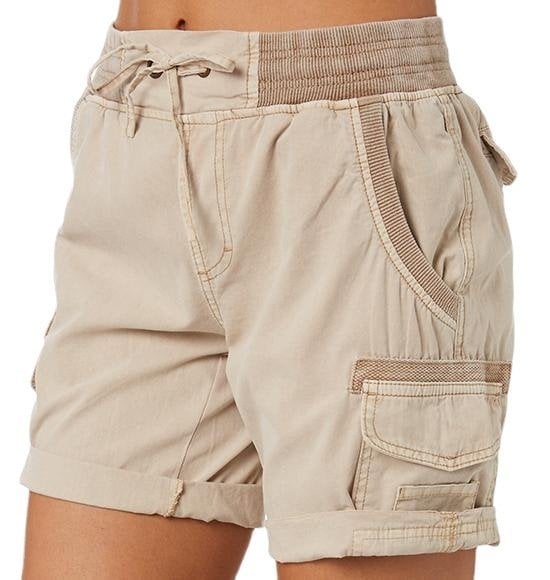 Sienna | Hohe Taille Shorts mit Leichtem Stoff und Praktischen Taschen für Frauen