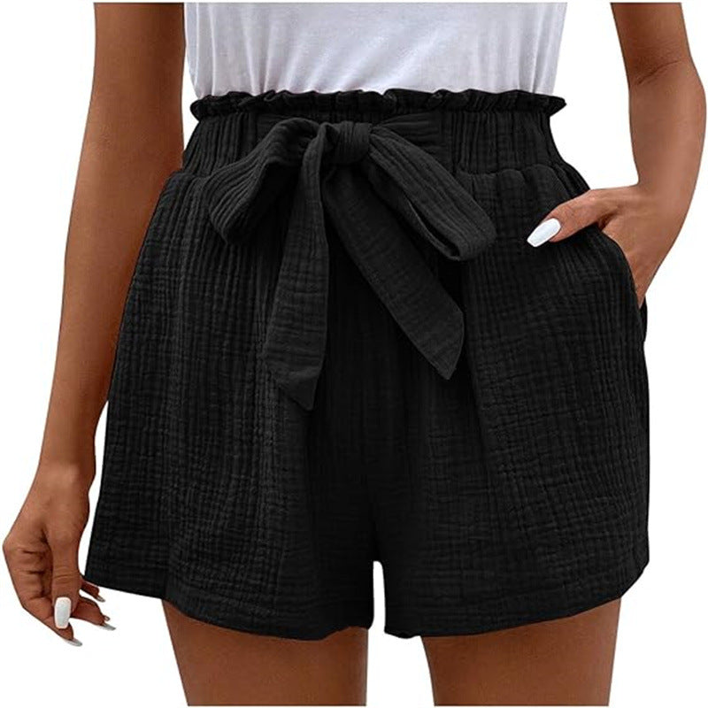 Livia | Hochtaillierte Shorts mit Leichtem Stoff und Eleganter Passform für Damen