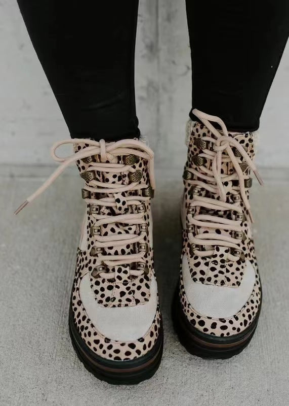 Zarina | Leoparden-Stiefel mit modernem Design und unübertroffener Unterstützung für modebewusste Frauen