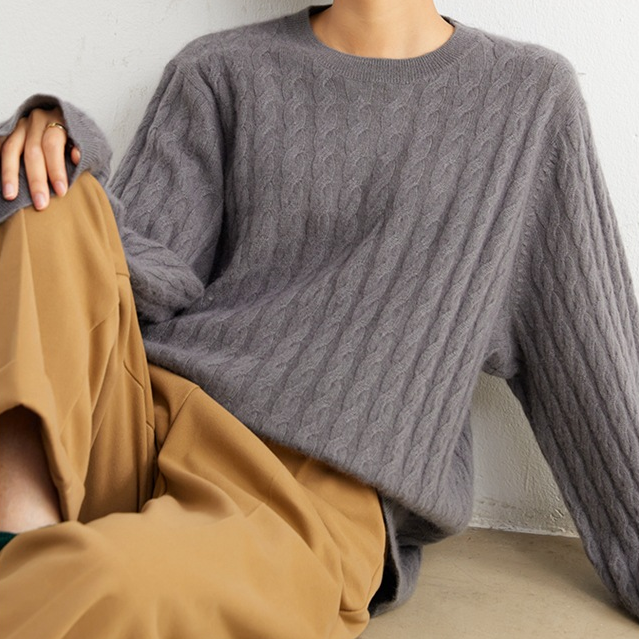 Isolde | Pullover aus Kaschmir mit Eleganter Textur für Frauen