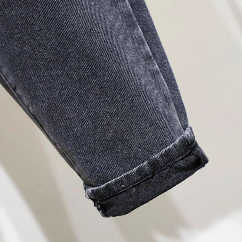 Luna | Harem-Jeans mit Hoher Taille und Elastischem Bund für Frauen