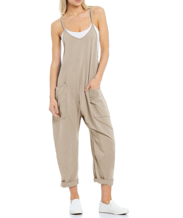 Liora | Jumpsuit mit Atmungsaktiver Baumwolle und Praktischen Taschen für Damen