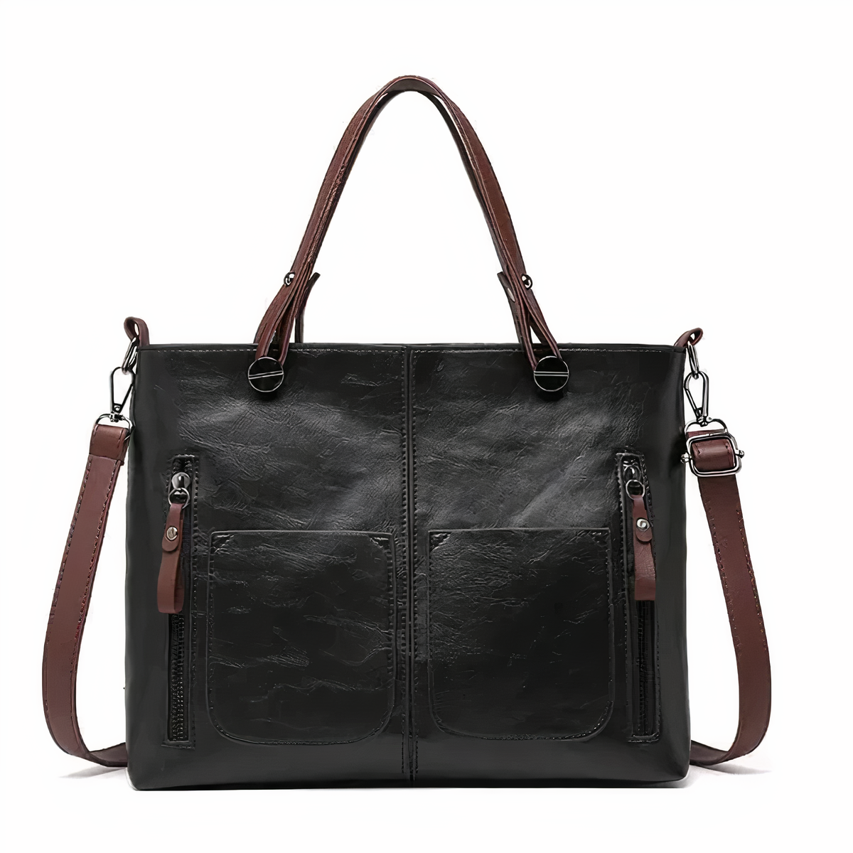 Amara | Schultertasche aus hochwertigem Leder mit vintage Charme für Damen