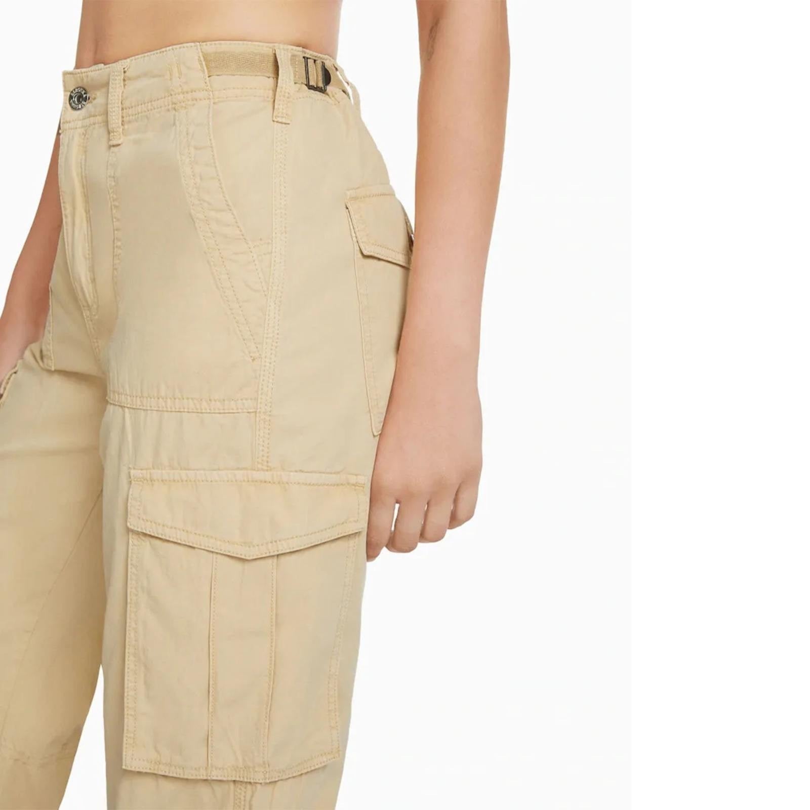 Luna | Cargohose mit Elastischem Material und Gerader Passform für Frauen