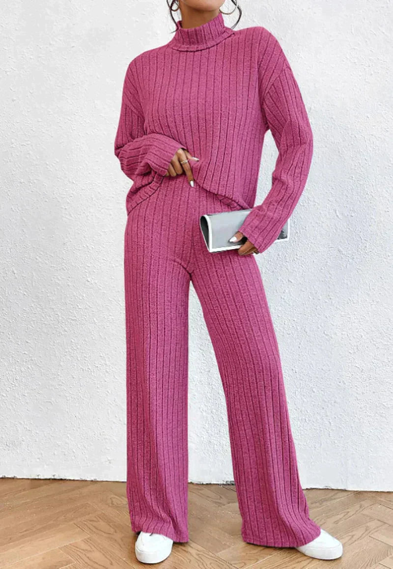 Livia | Strickhose und Rollkragenpullover mit Stil und Gemütlichkeit für Frauen