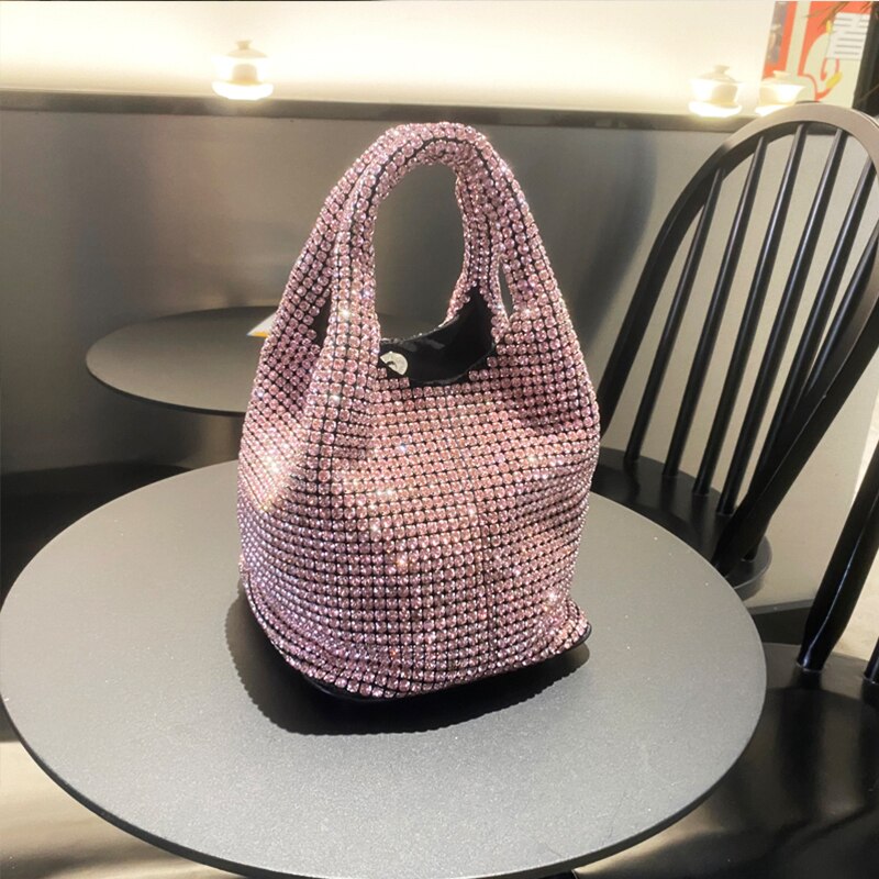 Celestina | Abendtasche mit Glitzerndem Strass und Eleganz für Damen