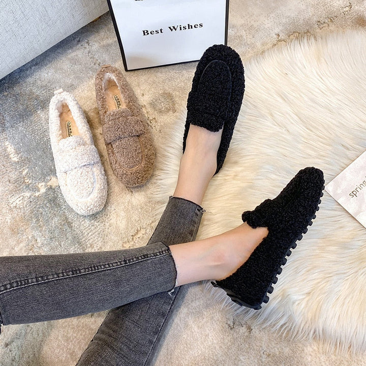 Liora | Pelzige Schuhe mit Eleganter Verarbeitung für Damen