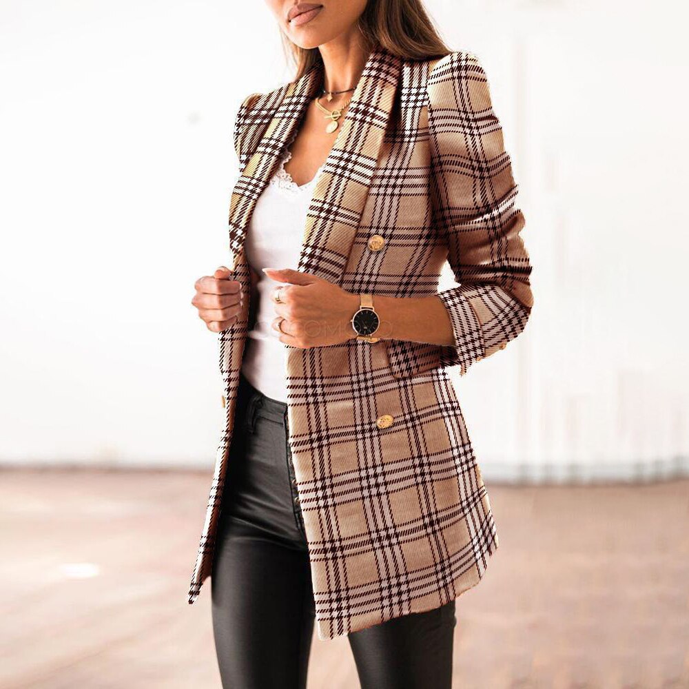 Sienna | Blazer mit Eleganten Details und Stilvollem Design für Frauen