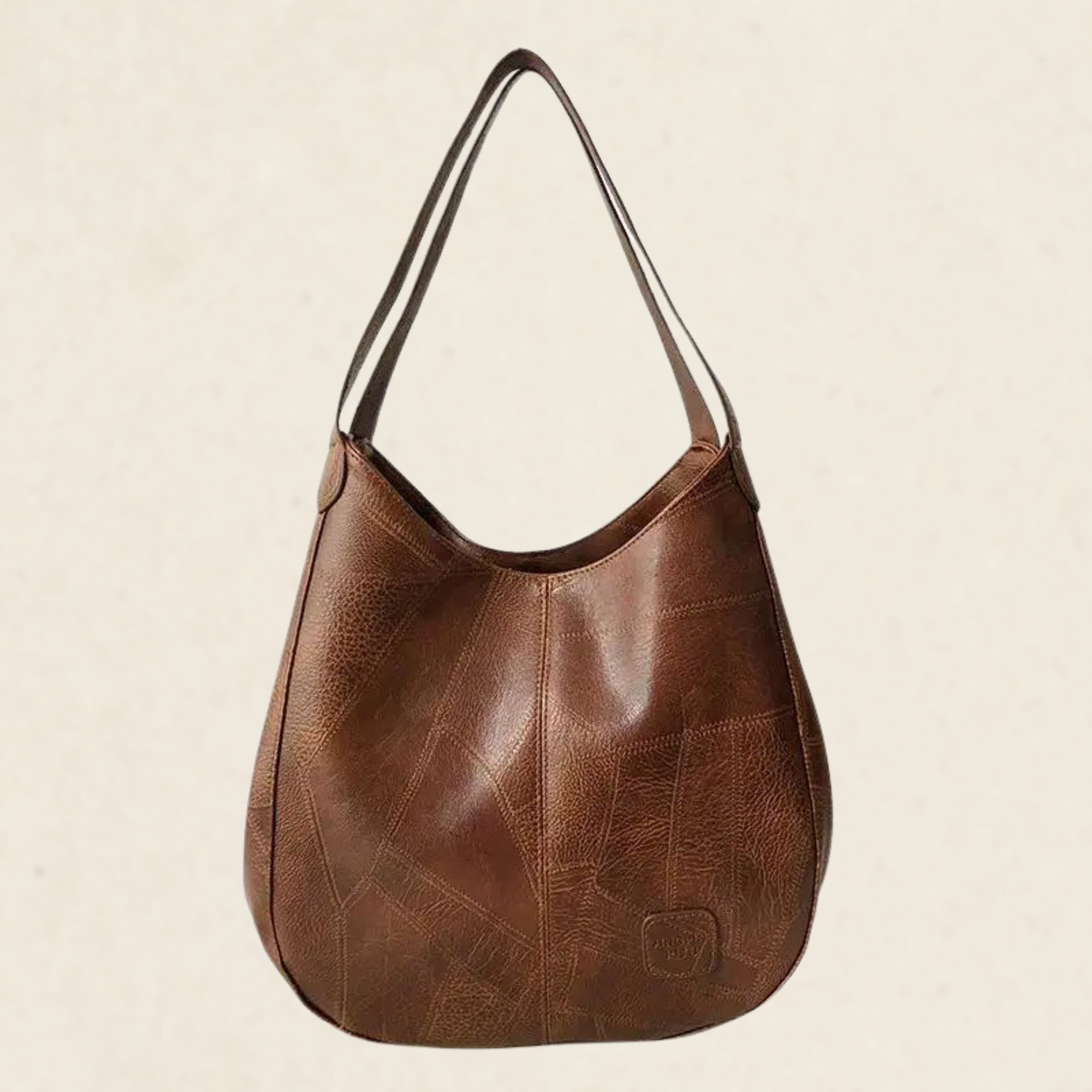 Luna | Vintage Hobo Umhängetasche mit Stilvollem Design und Praktischen Fächern für Frauen