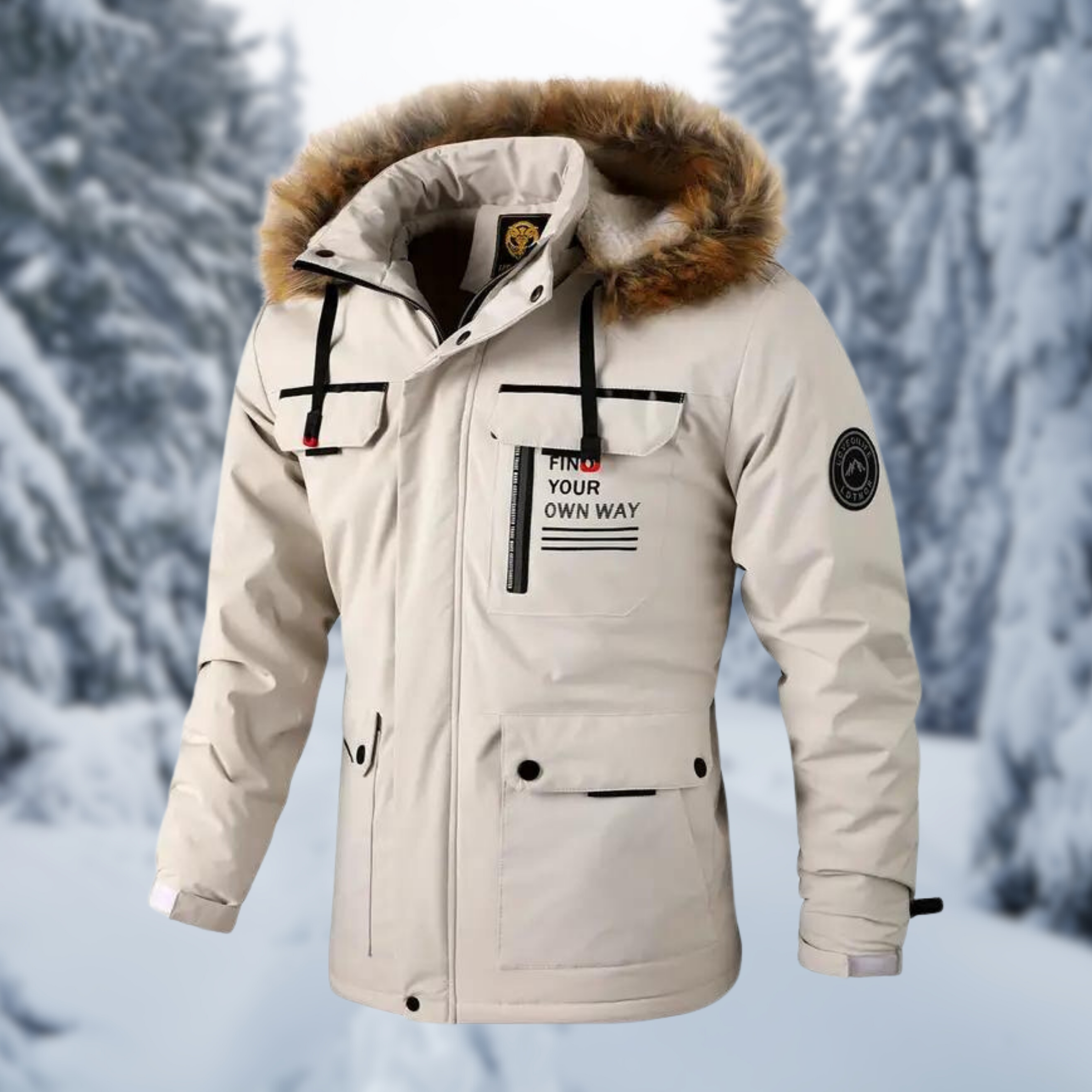 Fenix | Kapuzenjacke mit Optimaler Wärme und Wasserfestigkeit für Männer im Winter