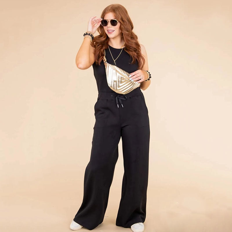 Livia | Jumpsuit mit Eleganz und 4-Wege-Stretch für Frauen