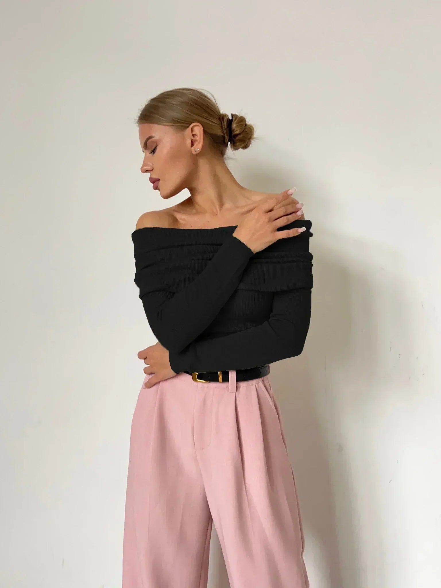 Livia | Off-Shoulder-Pullover mit Eleganz und Bequemlichkeit für Frauen