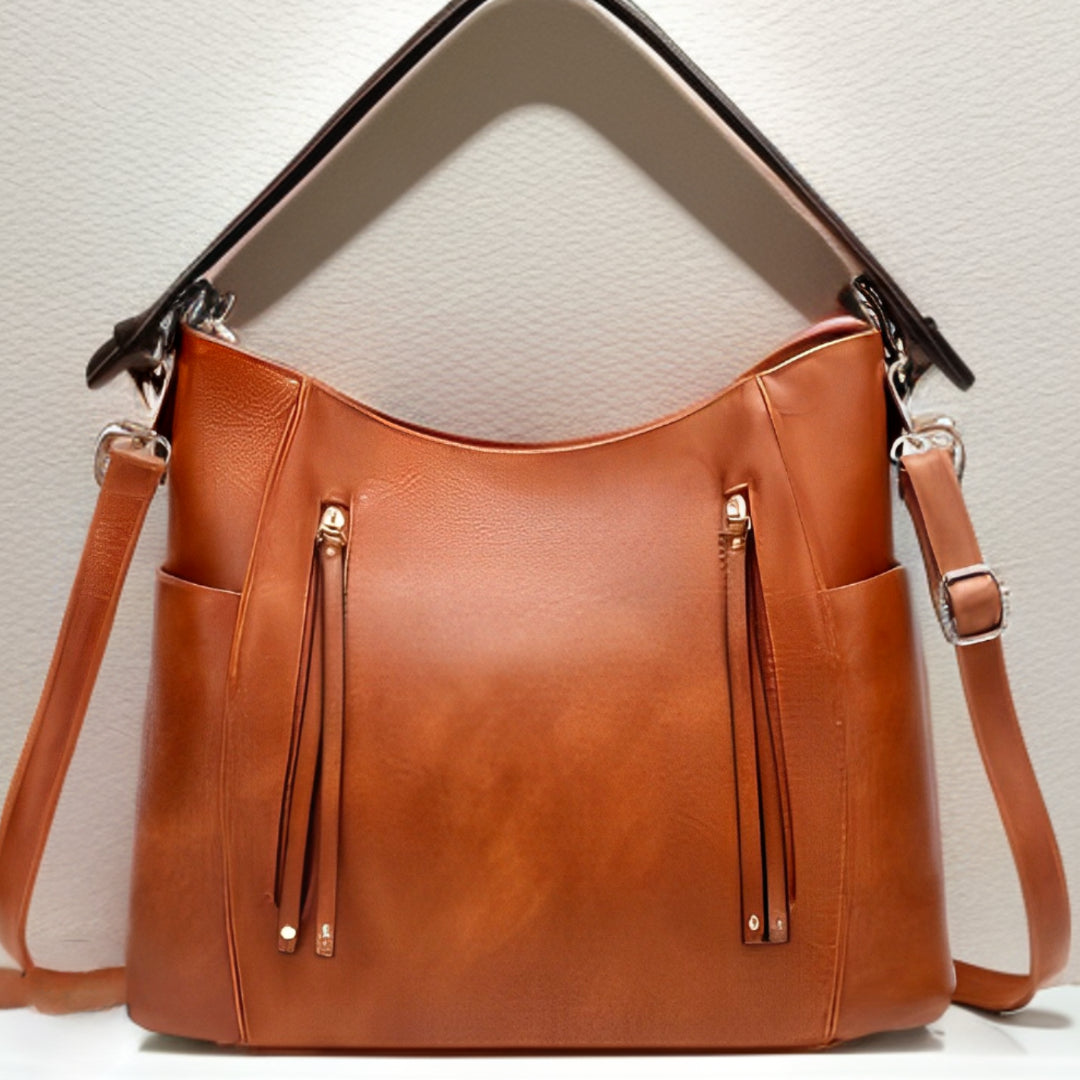 Luciana | Vintage-Ledertasche mit Stil und Verstellbarem Riemen für Anspruchsvolle Trägerinnen