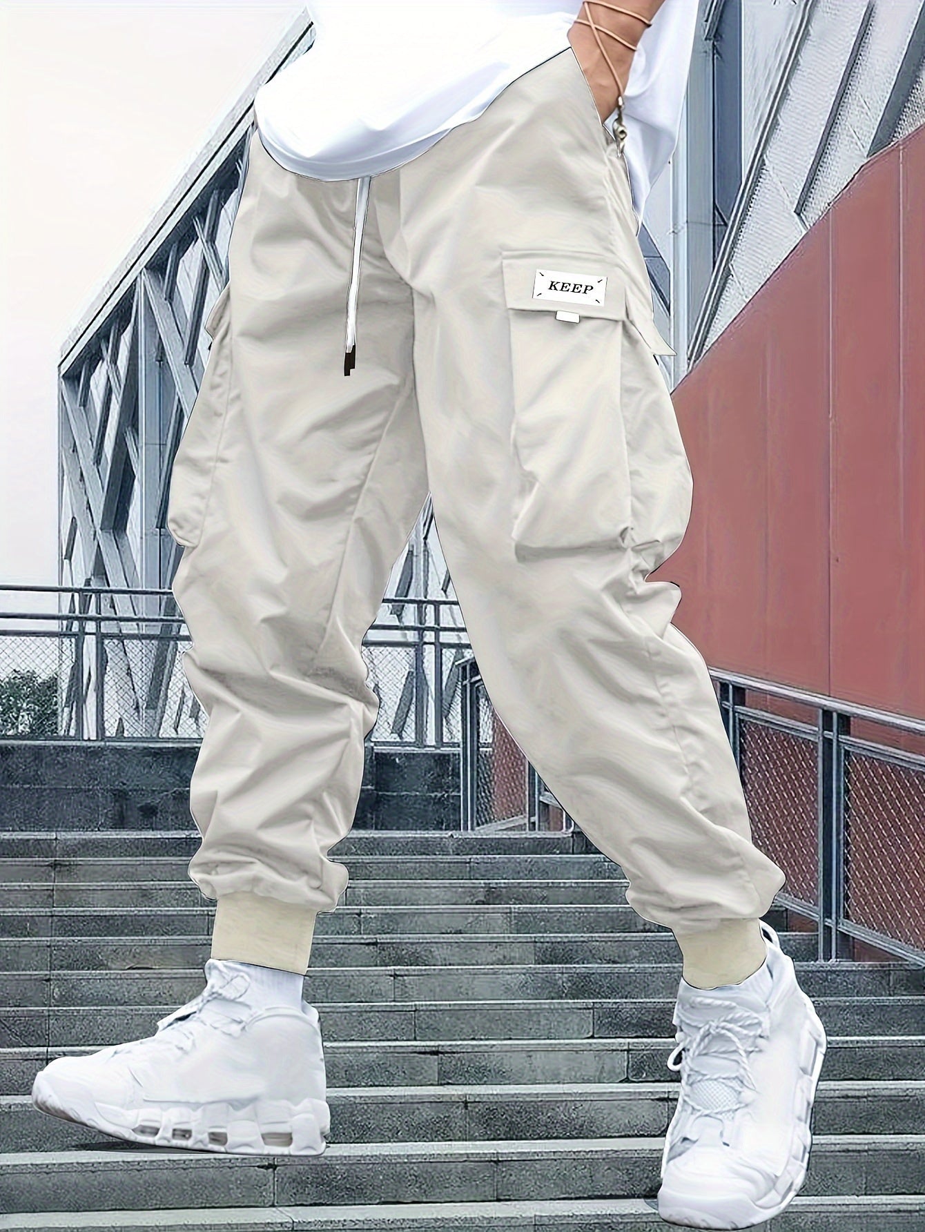 Aurelius | Cargo-Jogger-Hose mit Robustem Material und Viel Stauraum für Unisex