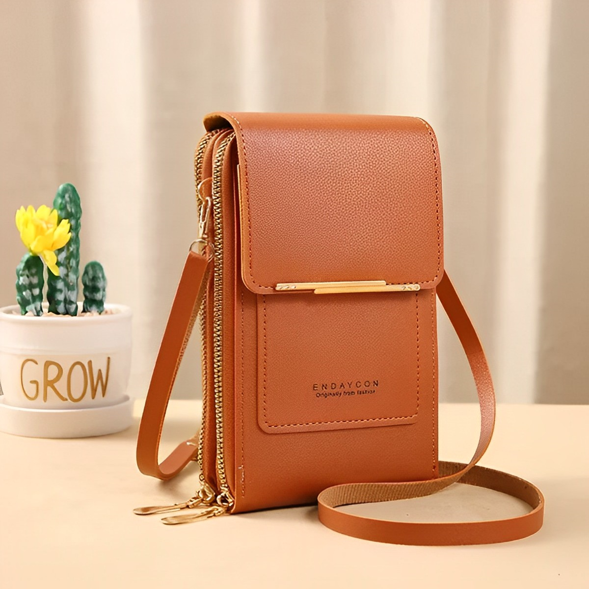 Livia | Crossbody-Handytasche mit Stilvollem Design und Praktischen Fächern für Unterwegs