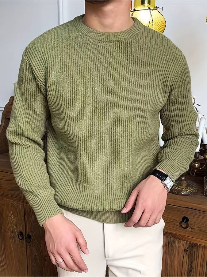 Lorian | Herrenpullover mit Strukturiertem Design und Eleganz für Stilbewusste