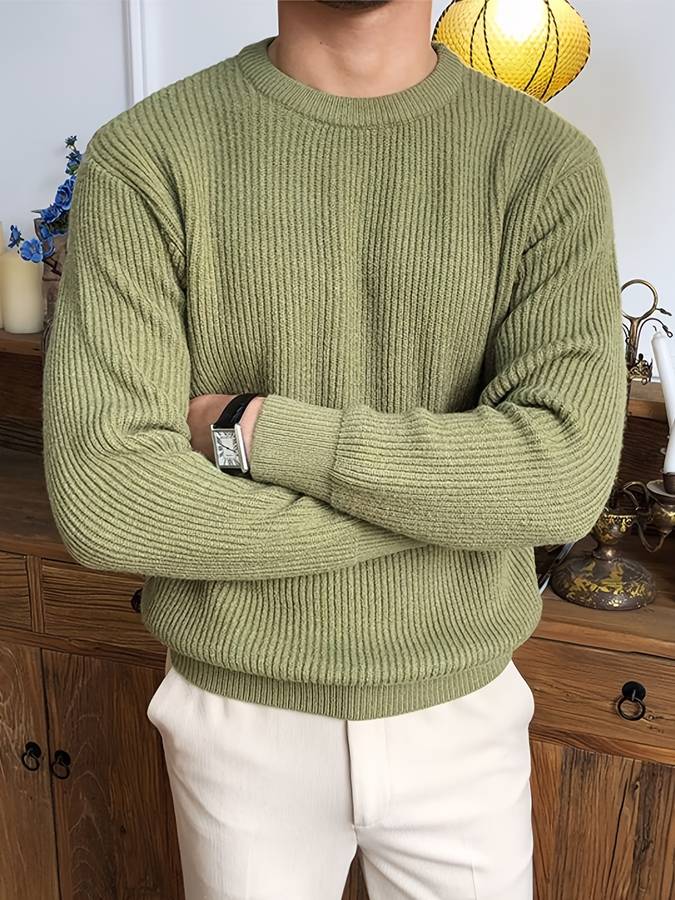 Lorian | Herrenpullover mit Strukturiertem Design und Eleganz für Stilbewusste