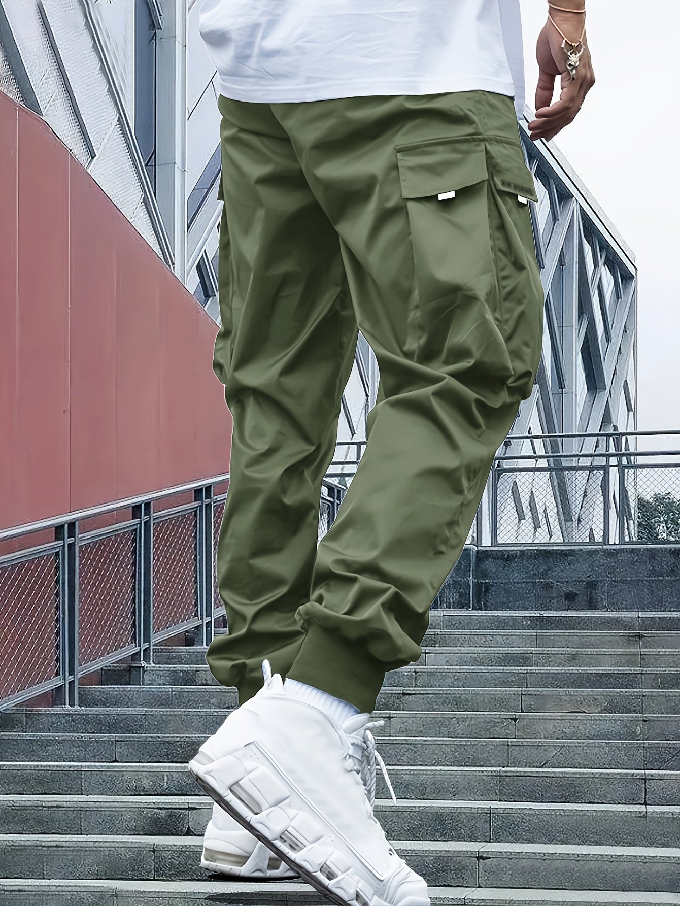 Aurelius | Cargo-Jogger-Hose mit Robustem Material und Viel Stauraum für Unisex