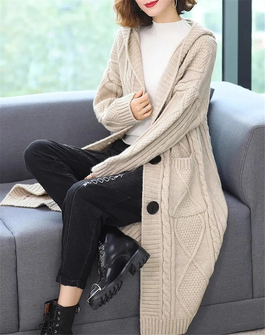 Livia | Strickjacke mit Stilvollem Design und Funktionalen Taschen für Frauen