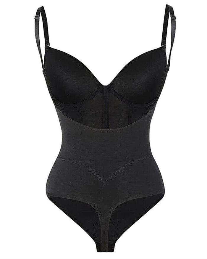 Celestia | Bodysuit mit Bauchkontrolle und elegantem Mesh für Damen