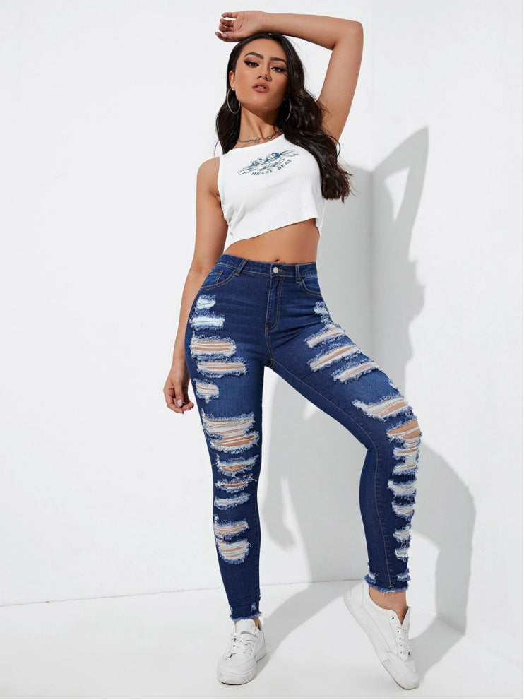 Livia | High-Waist Jeans mit Zeitlosem Design und Femininer Silhouette für Frauen