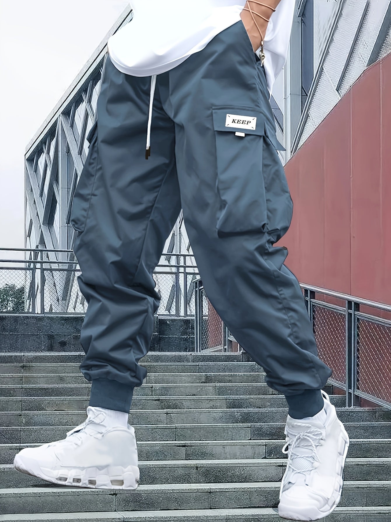 Aurelius | Cargo-Jogger-Hose mit Robustem Material und Viel Stauraum für Unisex