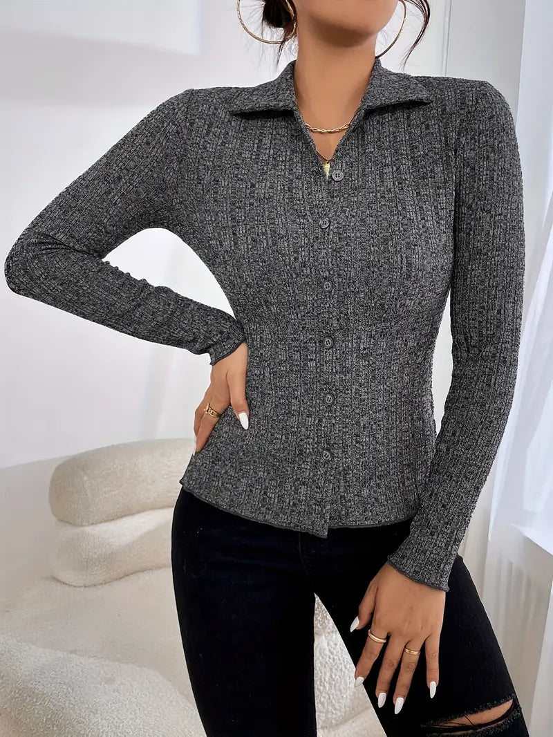 Liora | Taillierter Pullover mit Figurbetonter Passform und Eleganz für Damen