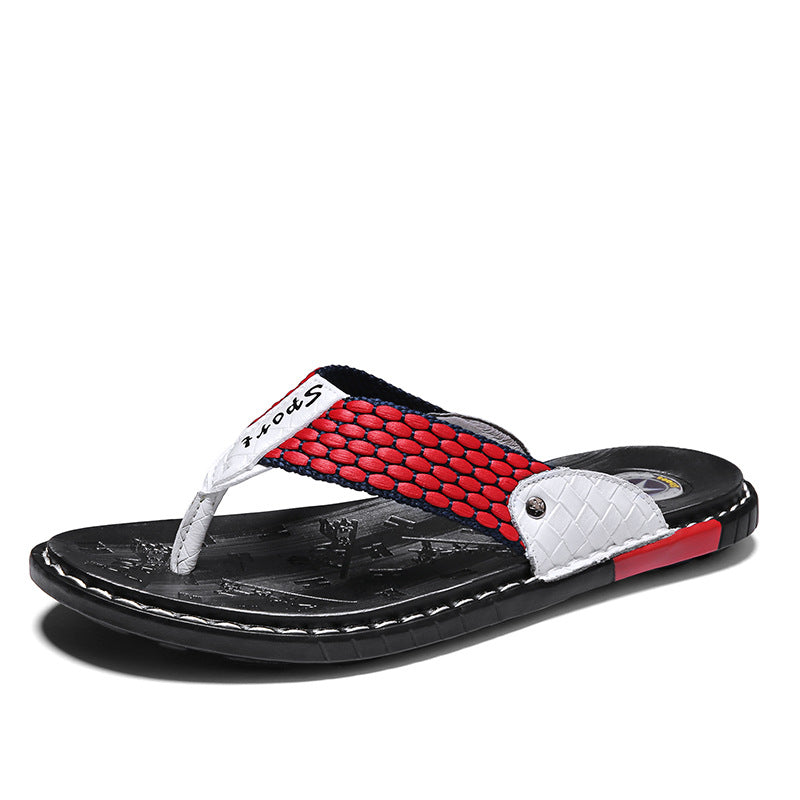 Leo - Leder Herren Flip Flops