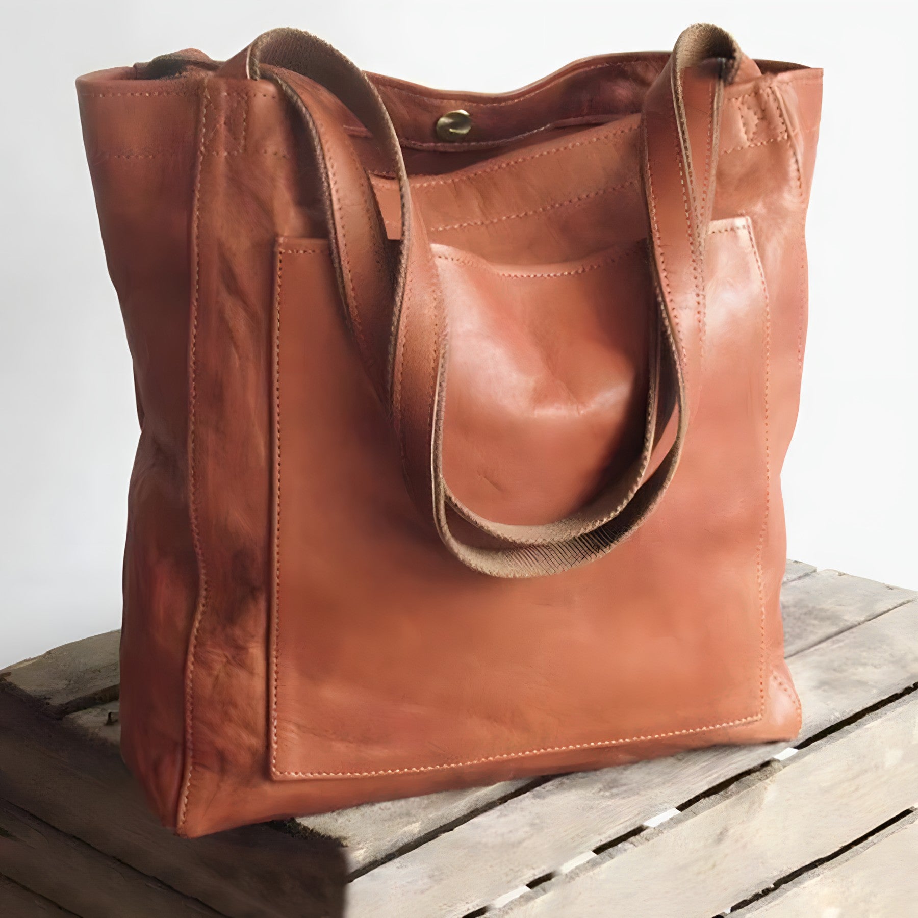 Fiona | Ledertasche mit Stilvollem Design und Großzügigem Stauraum für Frauen