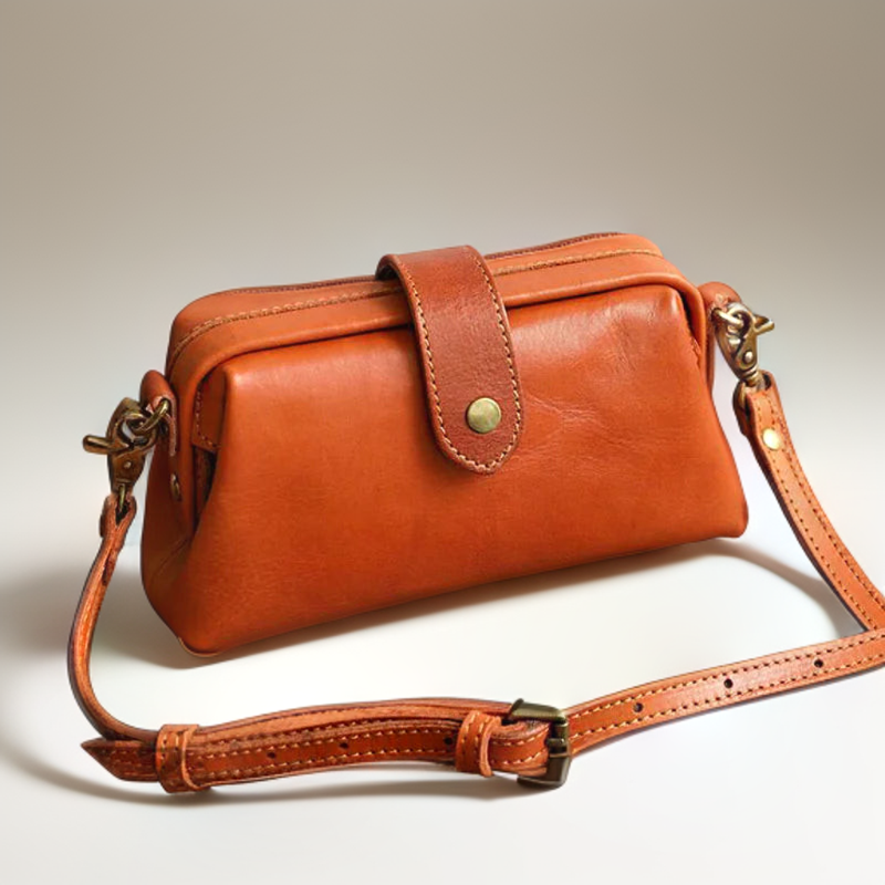 Agatha | Handtasche mit Vintage-Charme und Verstellbarem Riemen für Damen