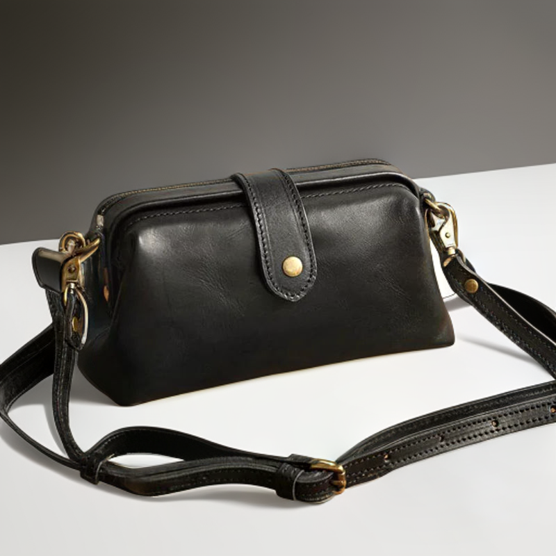 Agatha | Handtasche mit Vintage-Charme und Verstellbarem Riemen für Damen