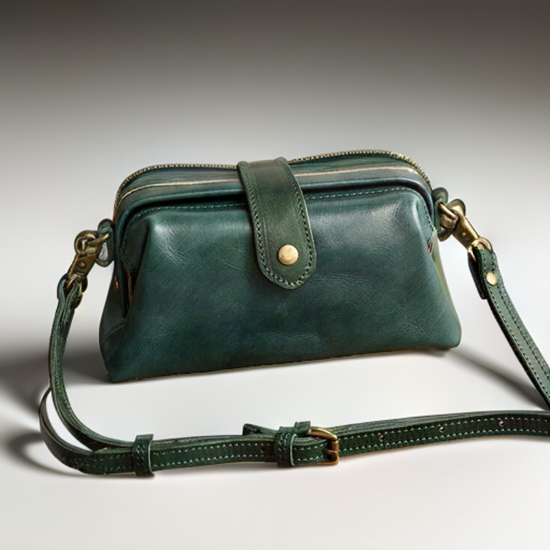 Agatha | Handtasche mit Vintage-Charme und Verstellbarem Riemen für Damen